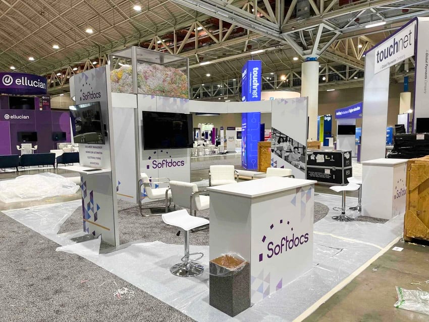 20'x20' Trade Show Exhibit for Softdocs