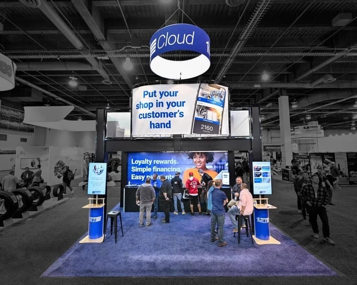 20'x20' Custom Trade Show Exhibit