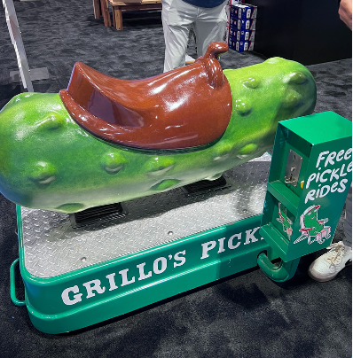 Grillo's Pickle Ride at NACS Trade Show