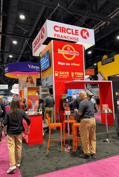 CIRCLE K Trade Show Exhibit at NACS