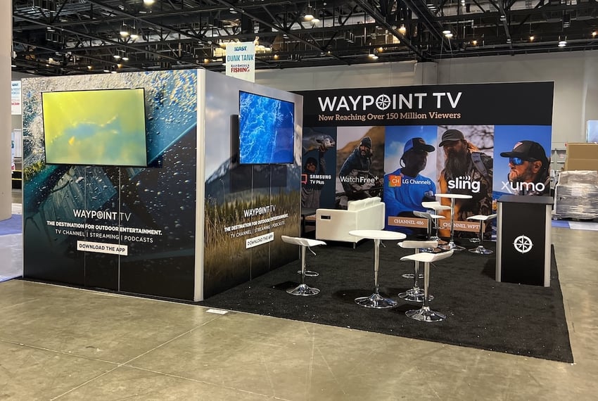 Waypoint TV 20'30' Trade Show Booth