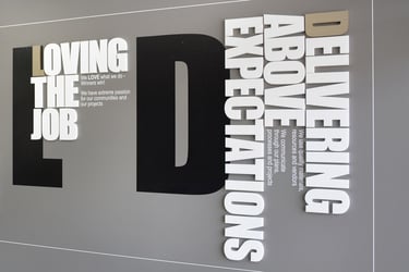 Wall Lettering