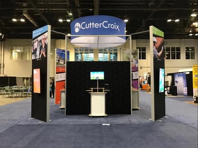 Cutter Croix Island Trade Show Display