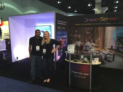 Dreamscreen 10x20 trade show display
