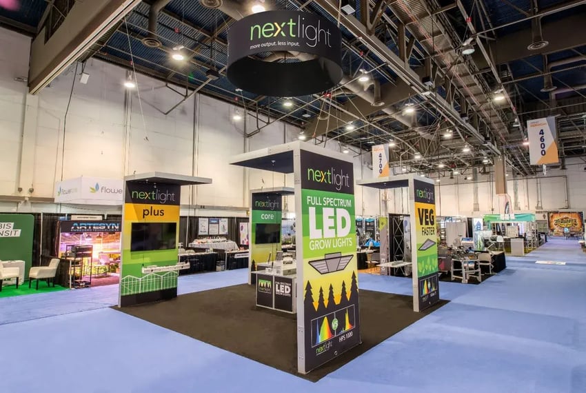 20'x20' Trade Show Booth for Next Light