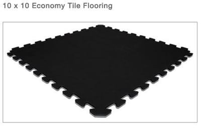 10 x10 Rubber Floor Tile