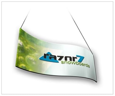 WAVE HANGING BANNER