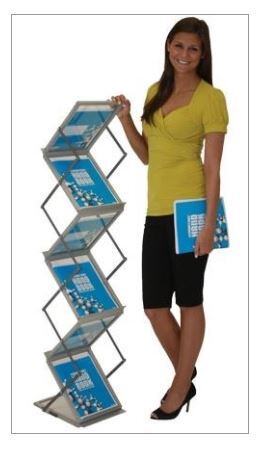 Trade Show Literature Rack | World Class Displays