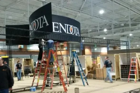 Tradeshow setup