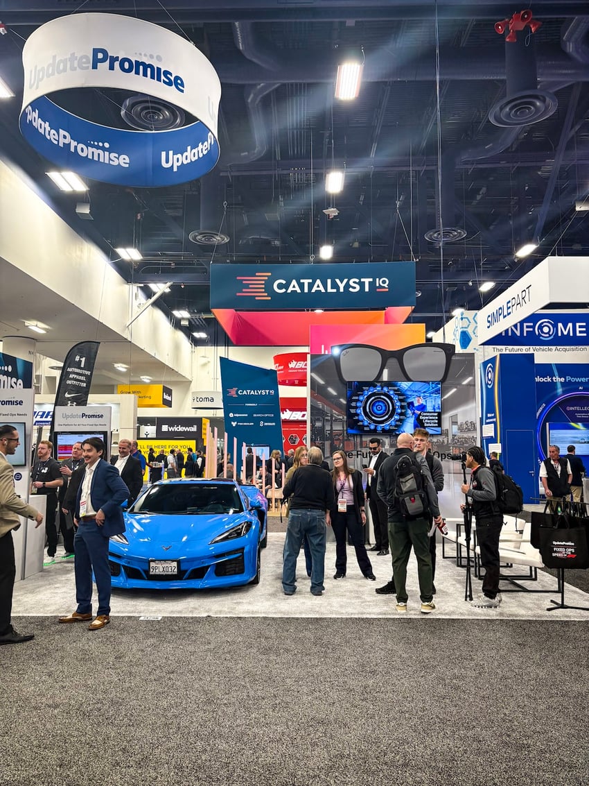 Custom Trade Show Booth for UpdatePromise in 2026 For NADA - 20'x30' Exhibit