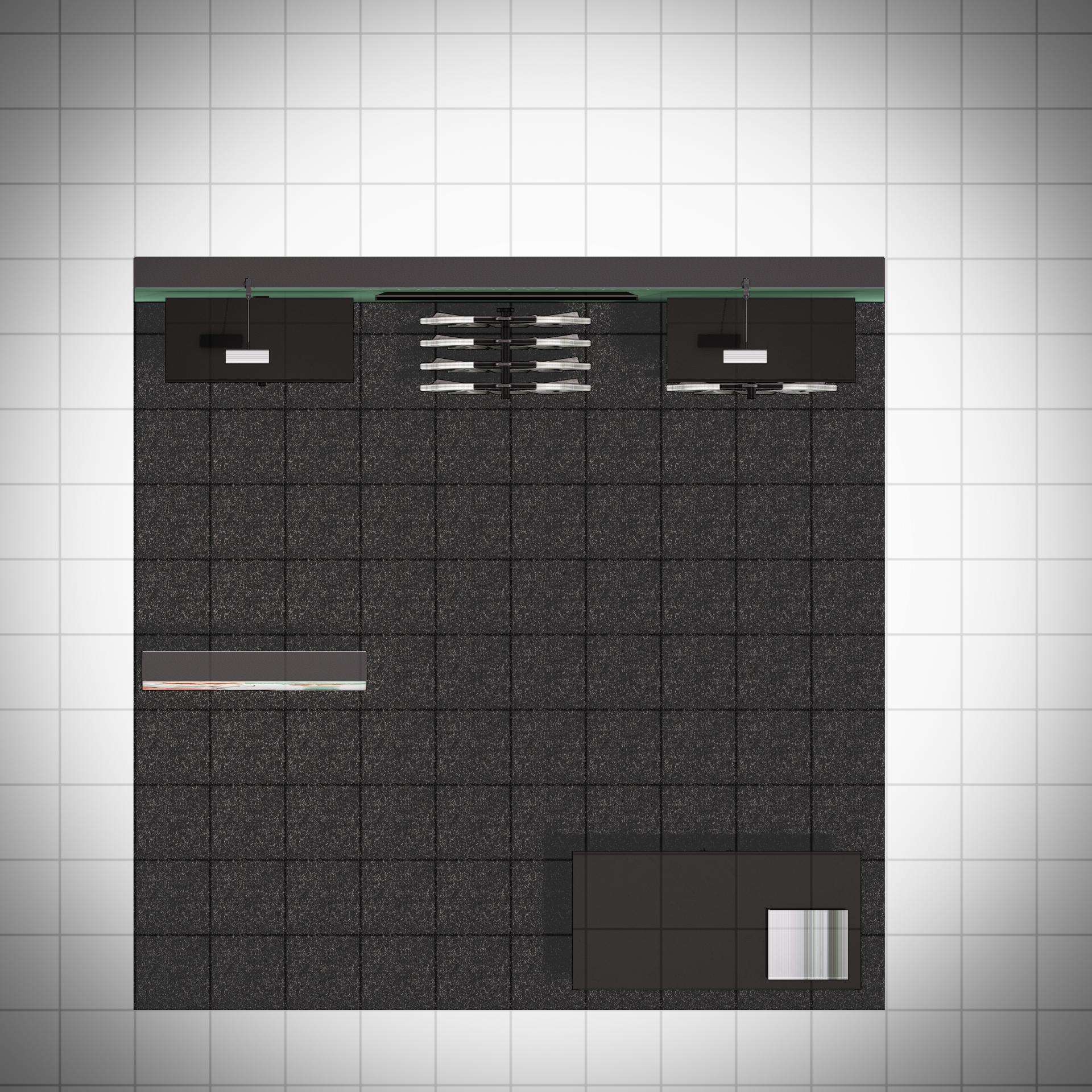 REF_10-7 trade show booth example - overhead view